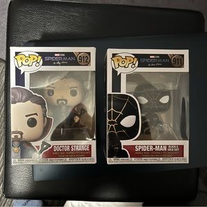 Spider man no way home funko pop set